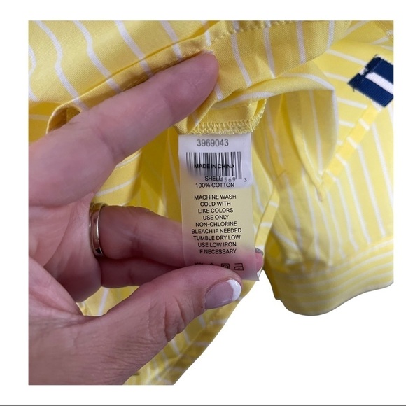 Court & Rowe yellow striped long sleeve top - Picture 6 of 6